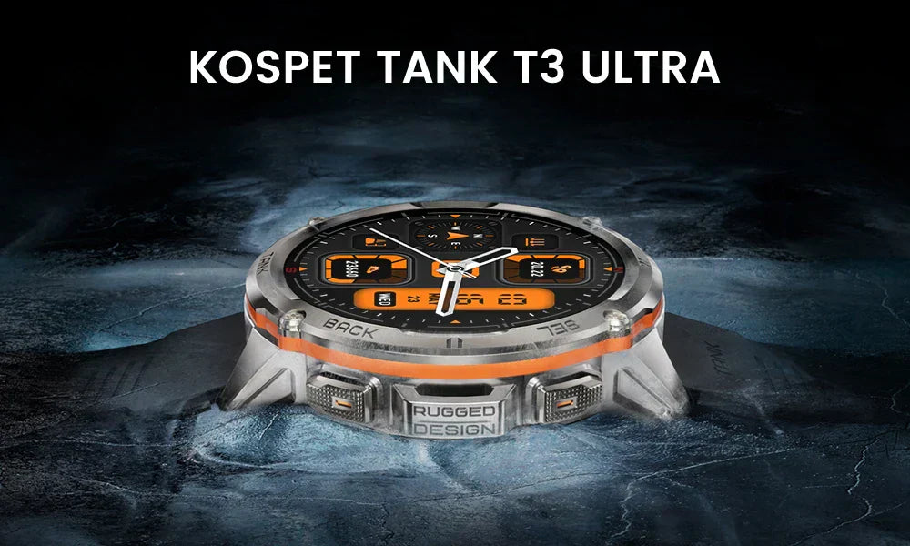 KOSPET TANK T3 ULTRA SMART WATCH